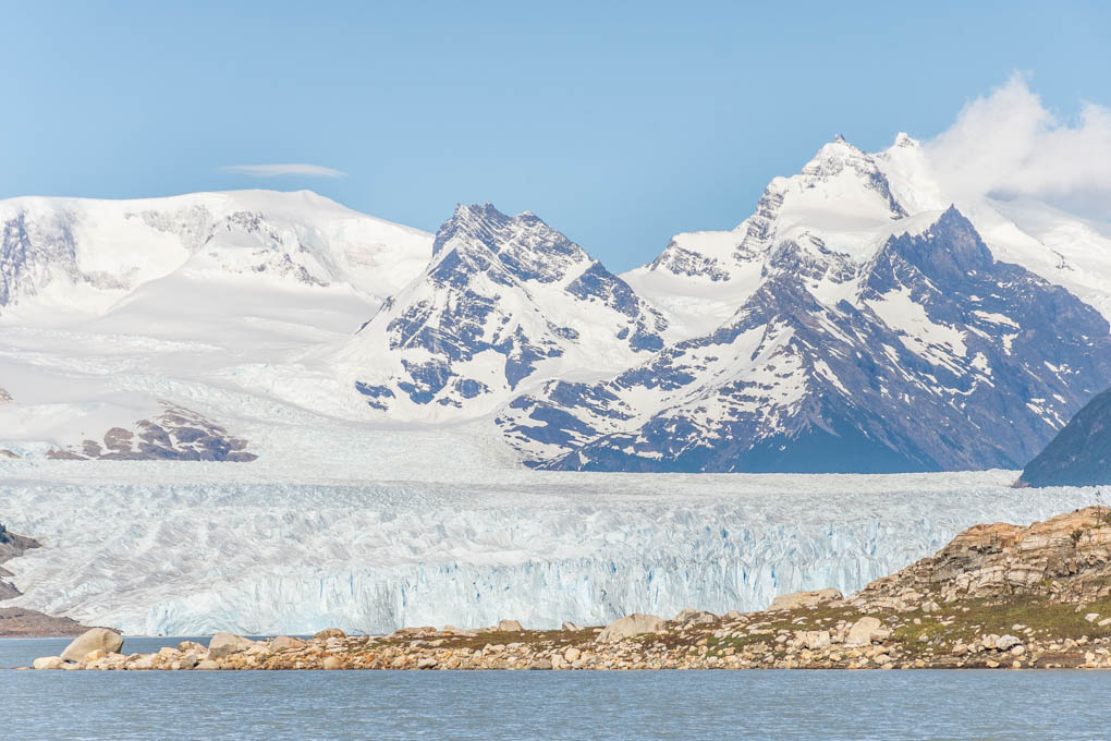 Perito Moreno Glacier from one of the viewpoints on the drive into the Los Glaciares National Park