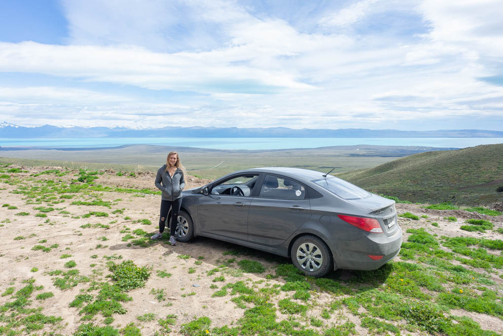 renting a car in patagonia