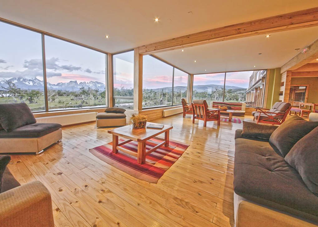 Te dining room at Pampa Lodge, Quincho & Caballos