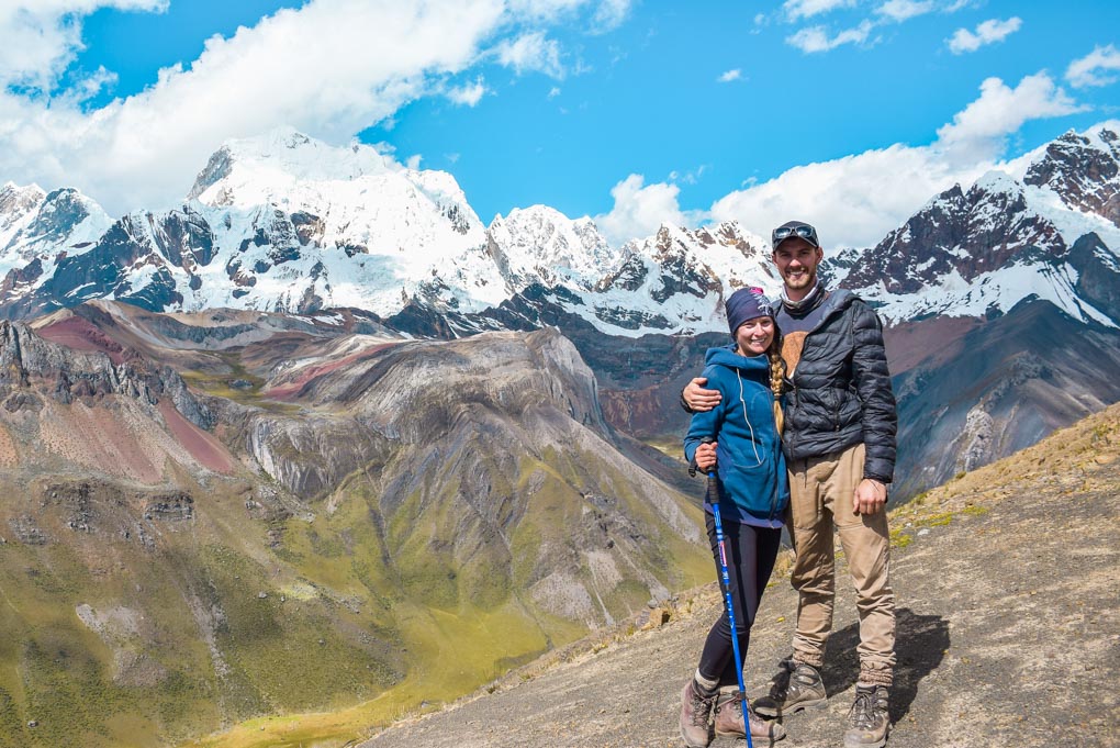 Bailey and I hiking in Huaraz!