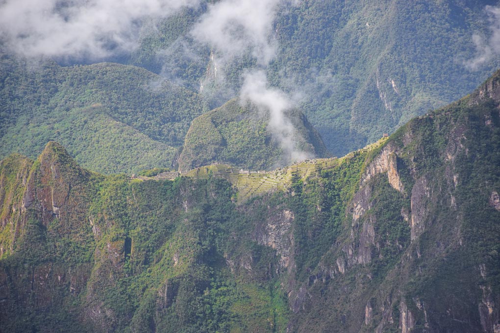 Views of Machu Picchu from night 3 on our Salkantay Trek