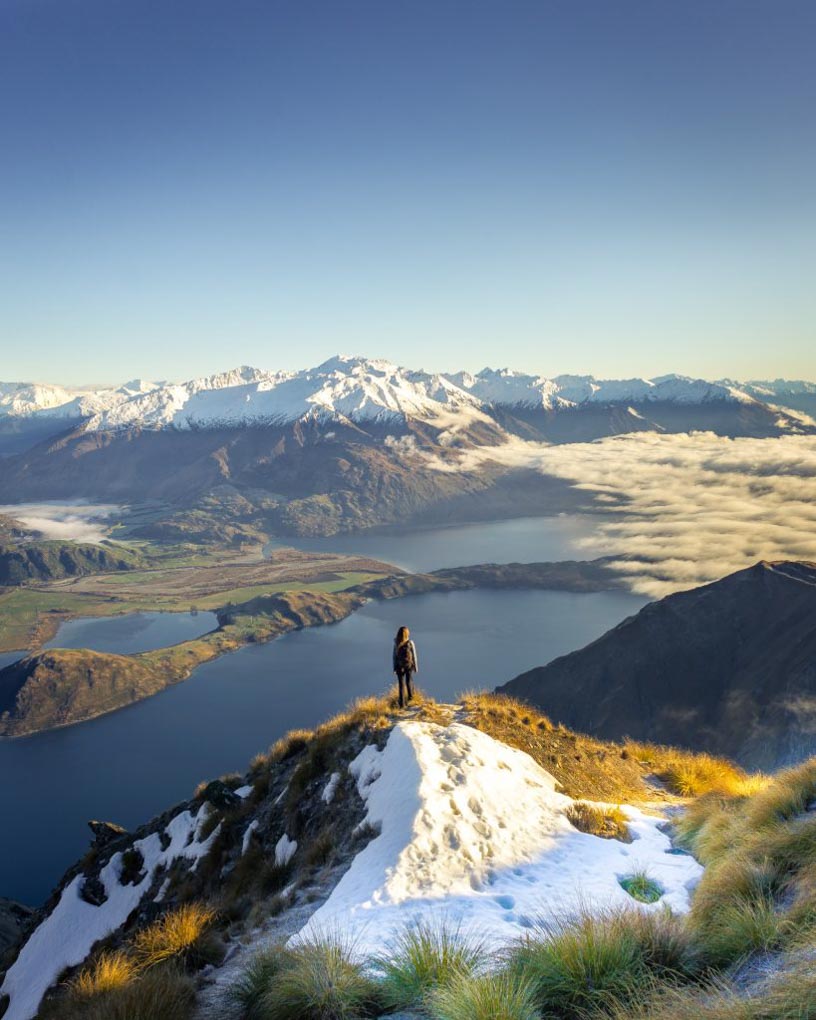 Roy's Peak near Queenstown New Zealand