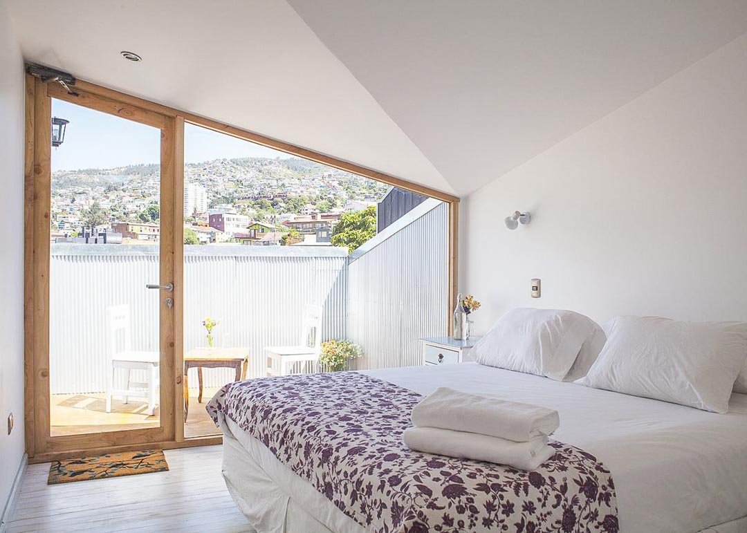 A room at Hostal Escalera al Puerto Valparaiso