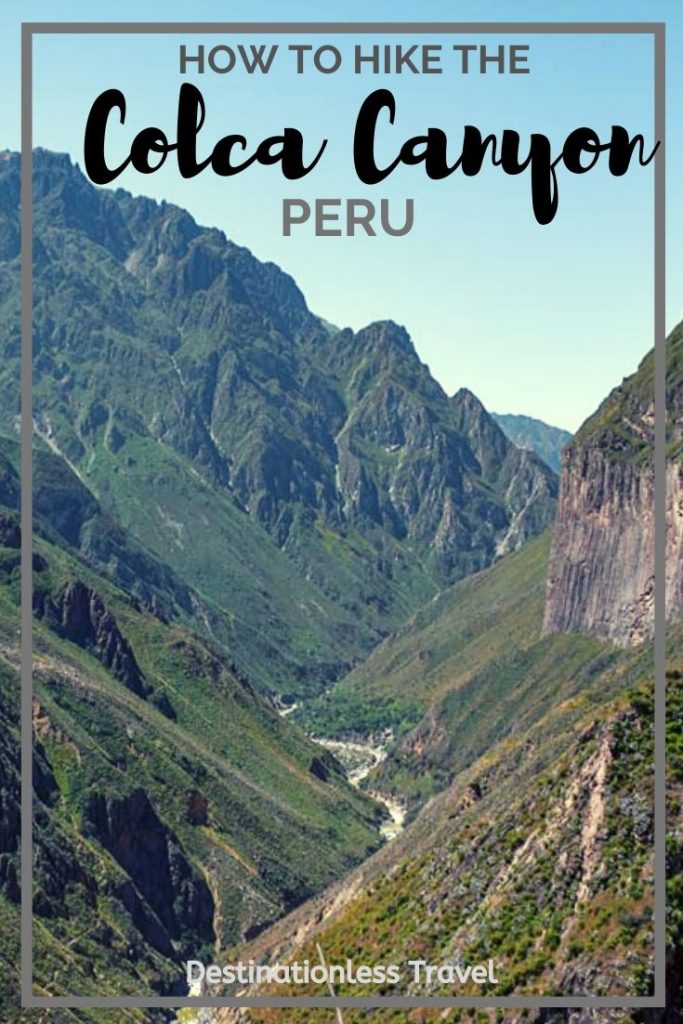 colca canyon peru pinterest image