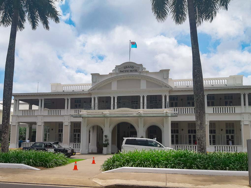 the Grand Pacific Hotel in suva, Fiji