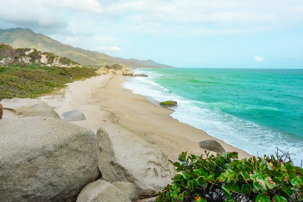 Arrecifes Beach in Tayrona National Park