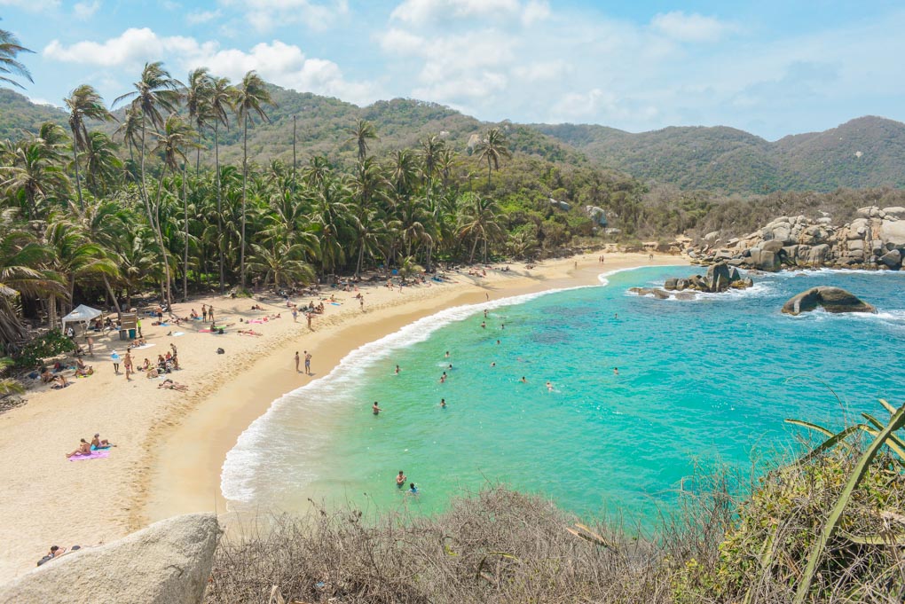 Cabo San Juan Beach in Tayrona National Park, Colombia