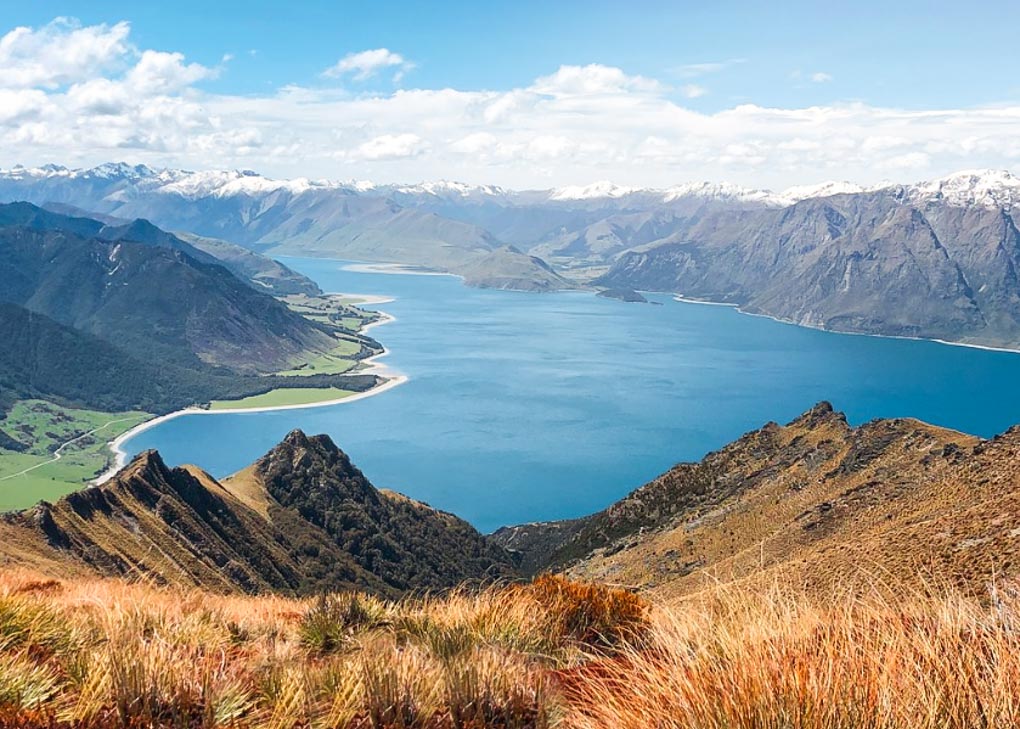 Views from the top of Isthmus Peak