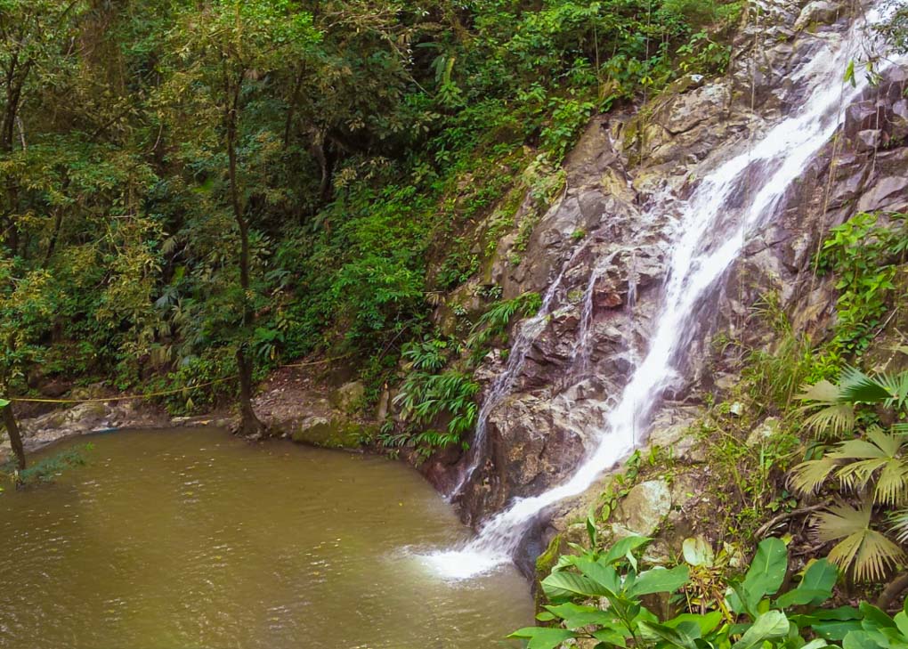Marinka Waterfall, Minca, Colombia