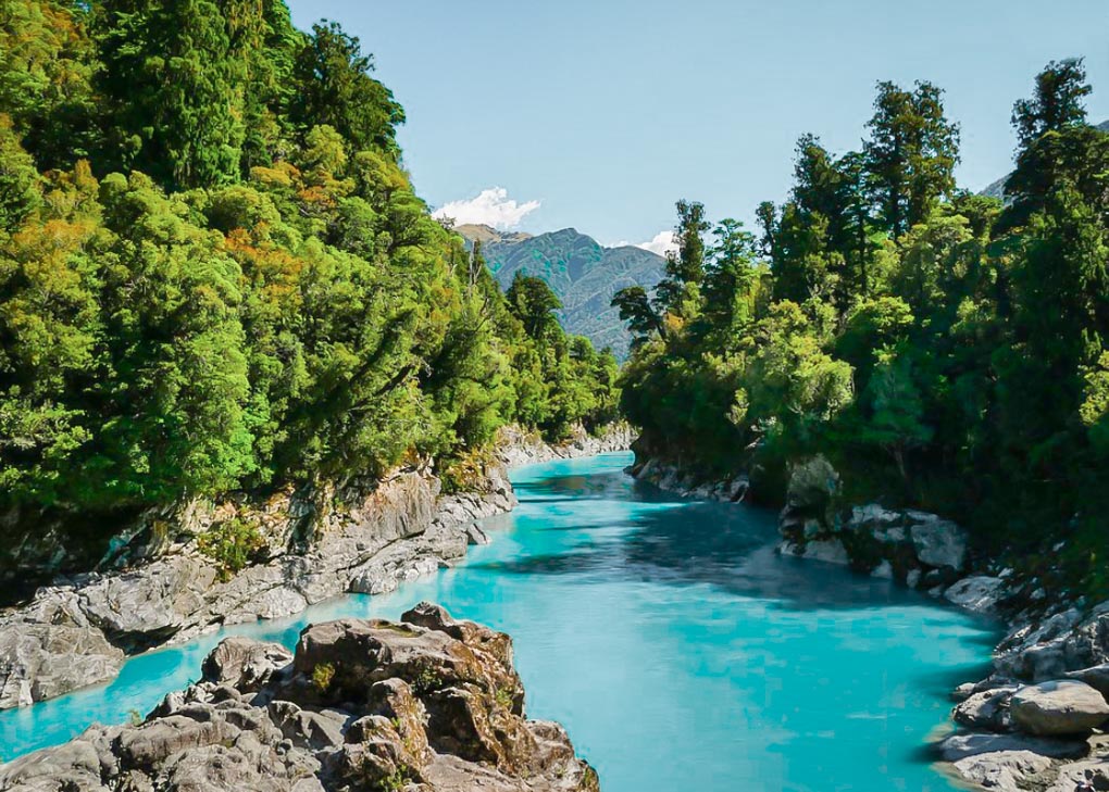 Hokitika Gorge, New Zealand