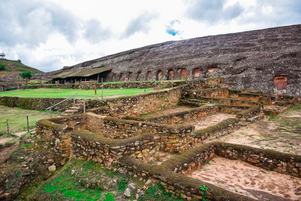 The ruins of El Fuerte de Samaipata