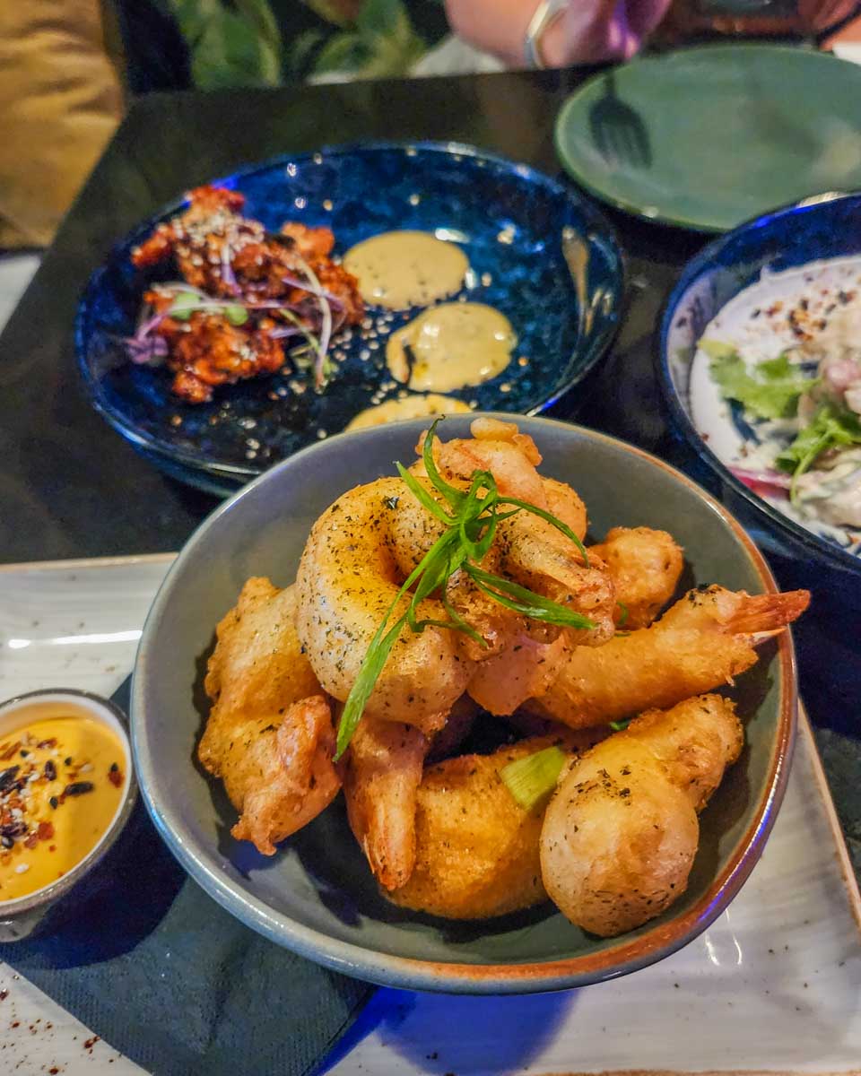 Food at Blue Kanu in Queenstown