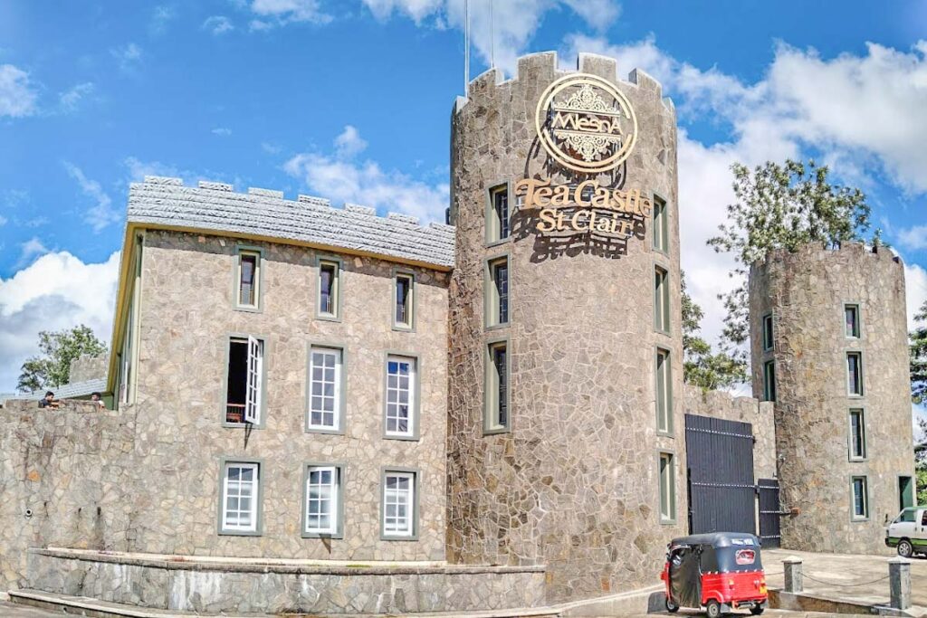 8. Visit Mlesna Tea Castle St Clair