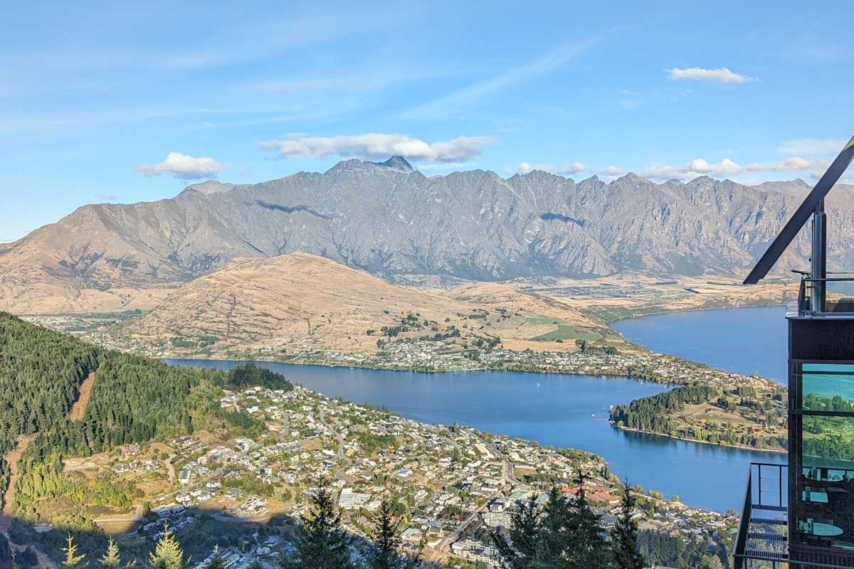 Views from Bob's Peak in Queenstown