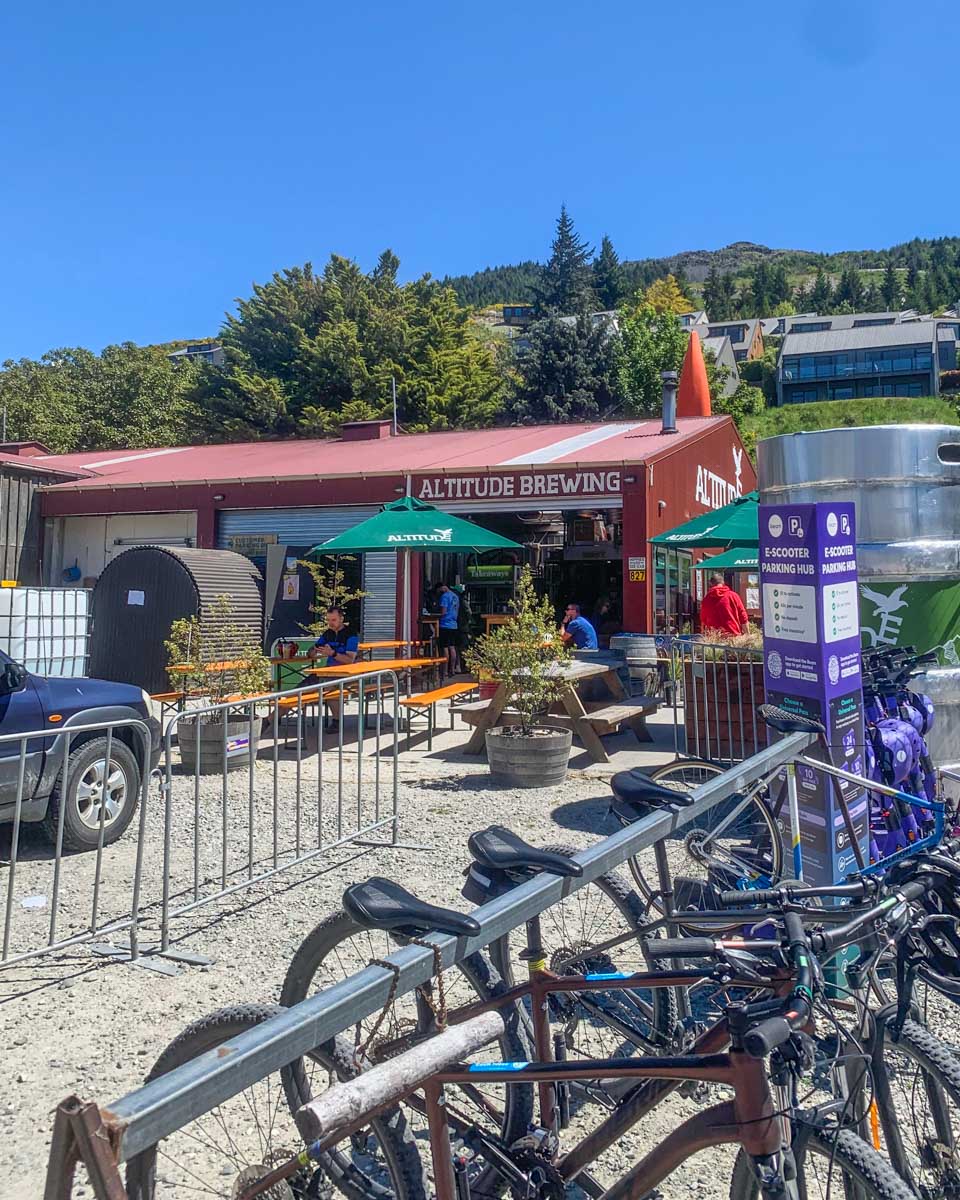 bike riding to Arrowtown