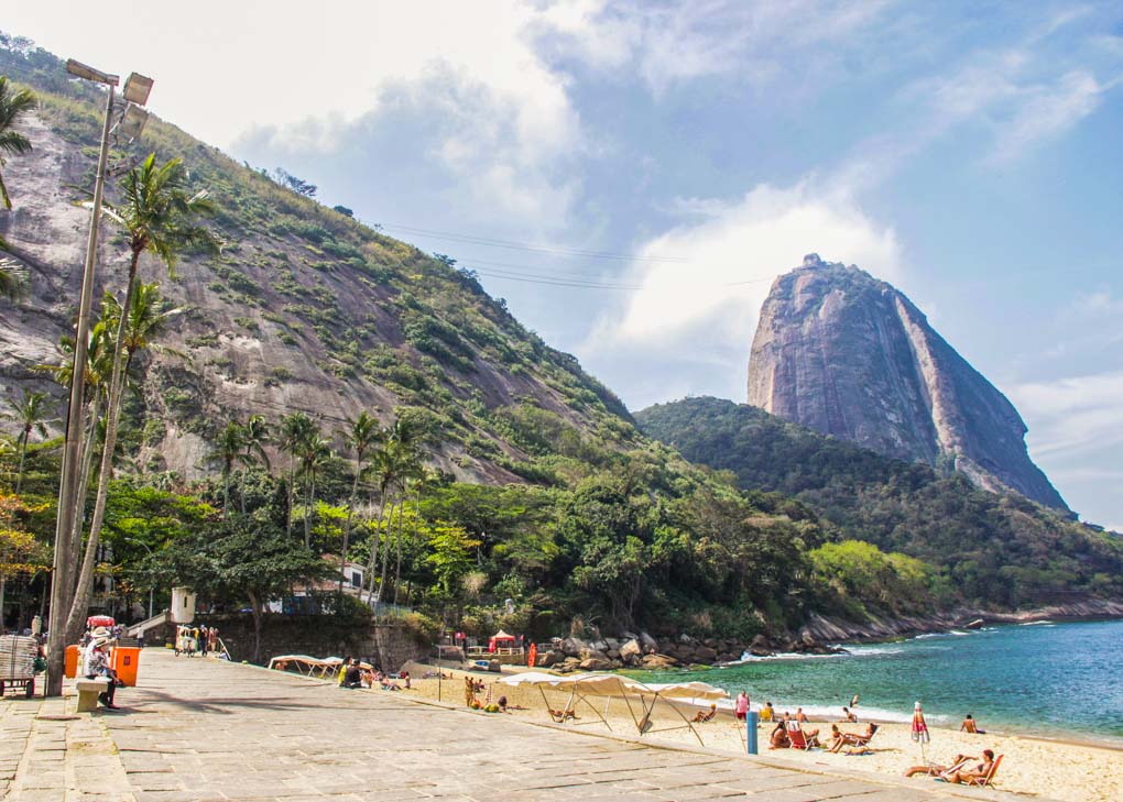 Red Beach in Rio de Janeiro