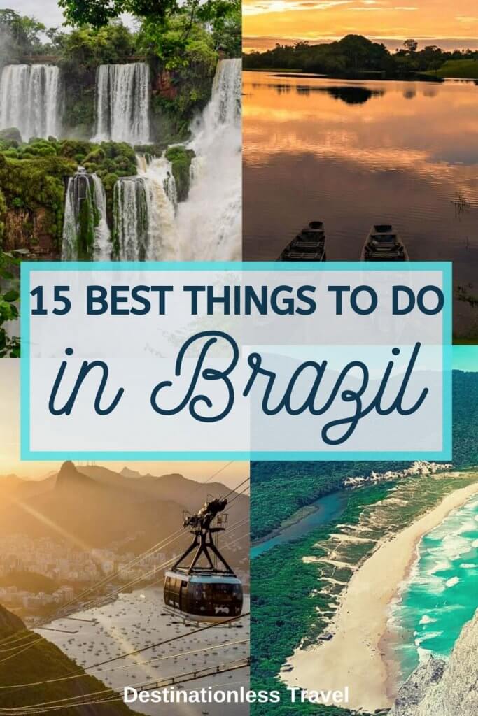 things to do in Brazil pinterest image