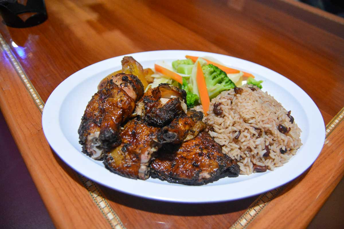 Caribbean food made during a cooking class in puerto viejo costa rica