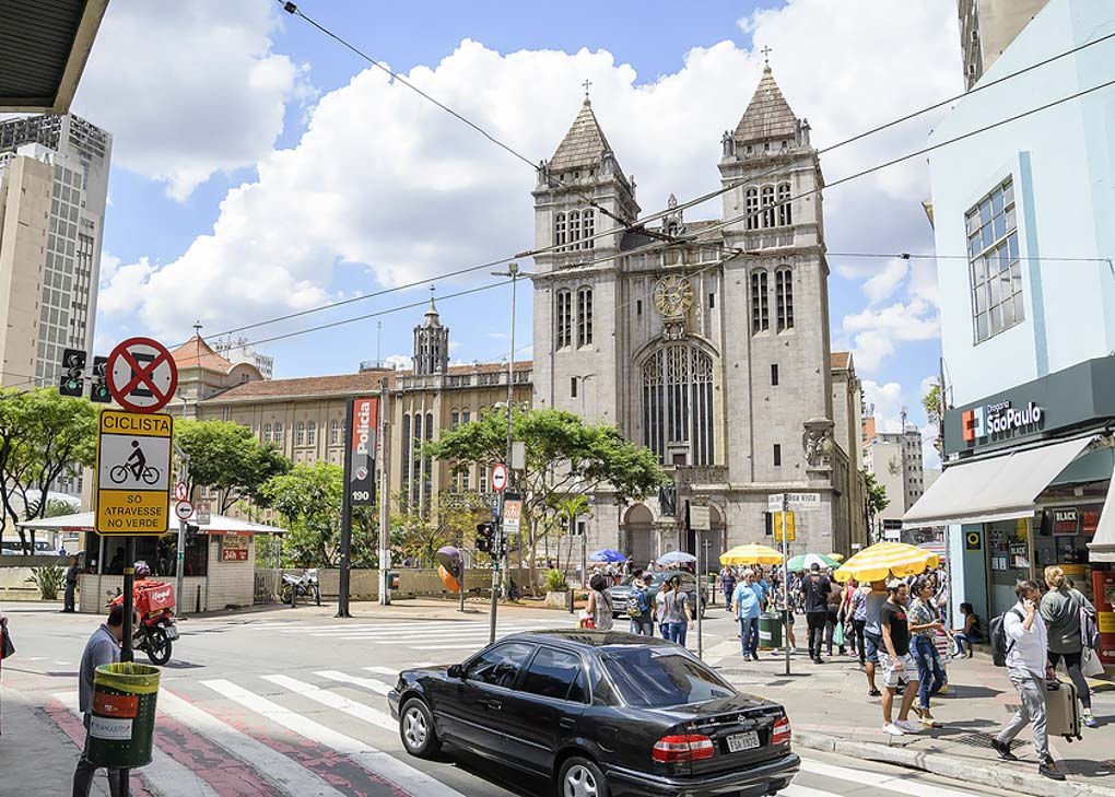 Outside of the Monastery of São Bento