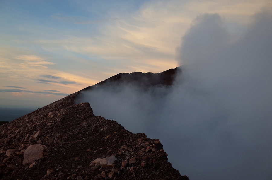 Volcan Telica Near Leon In Nicaragua