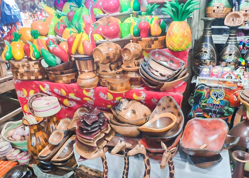 A stall at Mercado de Artisanal, Masaya, Nicaragua