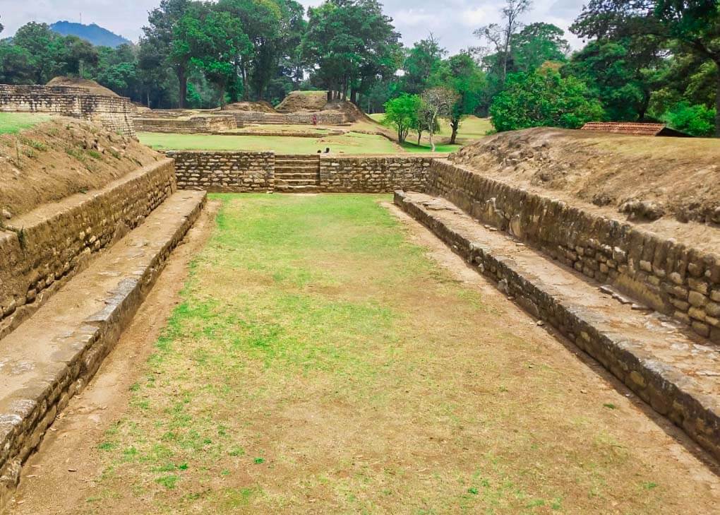 Iximché ruins near Lake Atitlan, Gautemala
