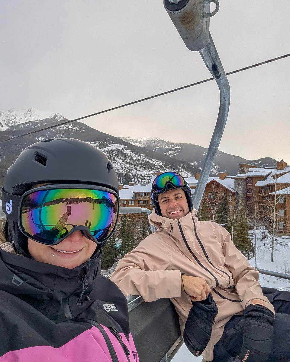 Bailey skis at Panorama Mountain Resort in Invermere Canada (1)