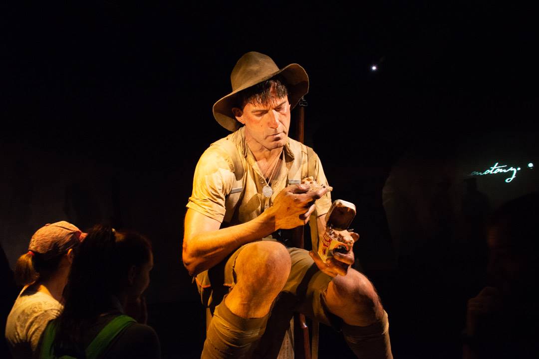 Te Papa museum exhibit wax character