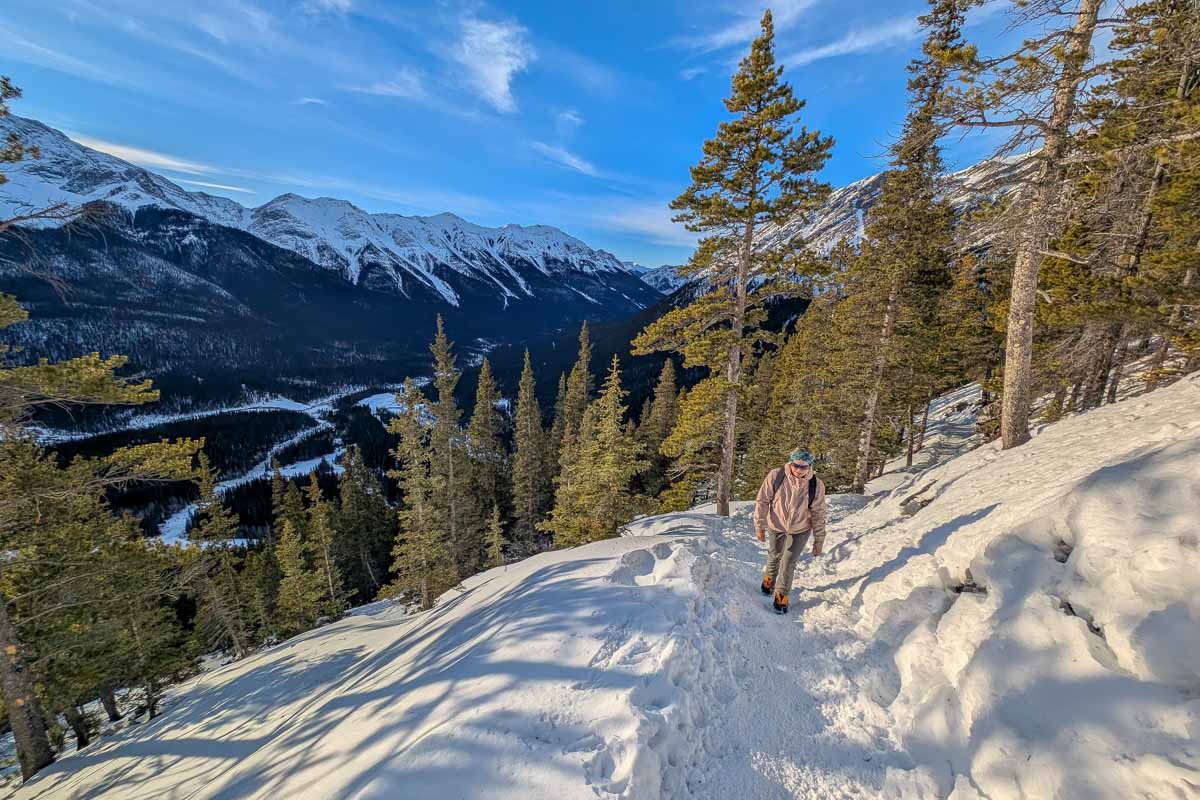 The Ha Ling trail hike in Canada near Canmore (3)
