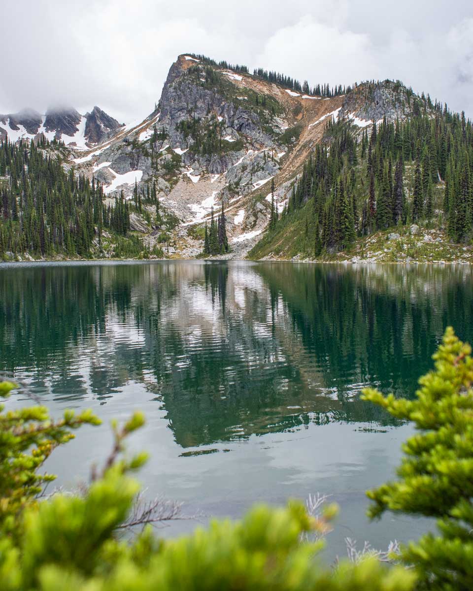 Eva Lake in Mt Revelstoke National Park, Canada