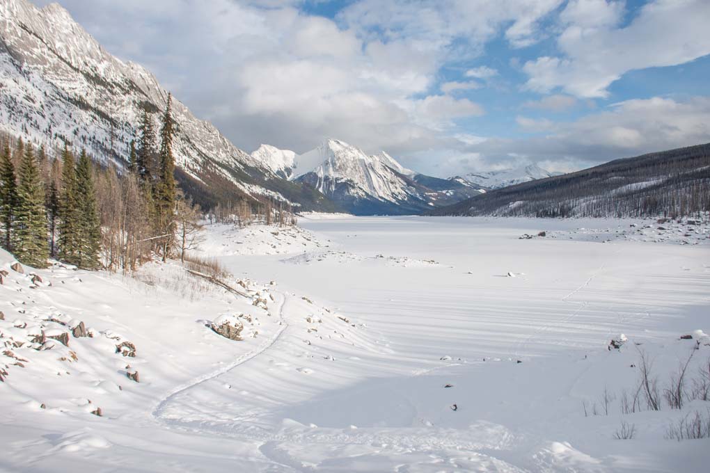Medicine Lake in winter