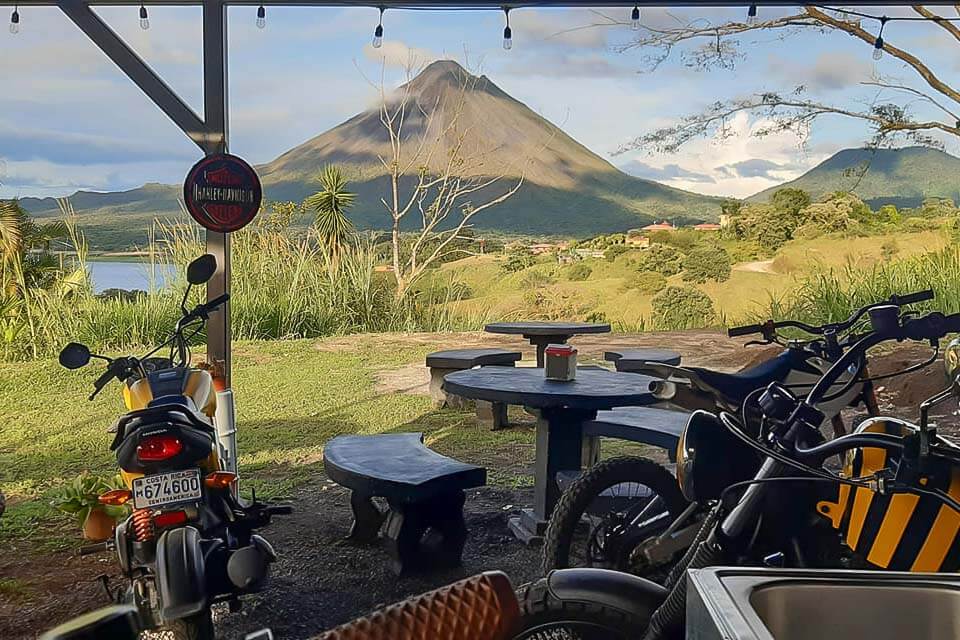 Views from the La Ventanita restaurant in Costa Rica