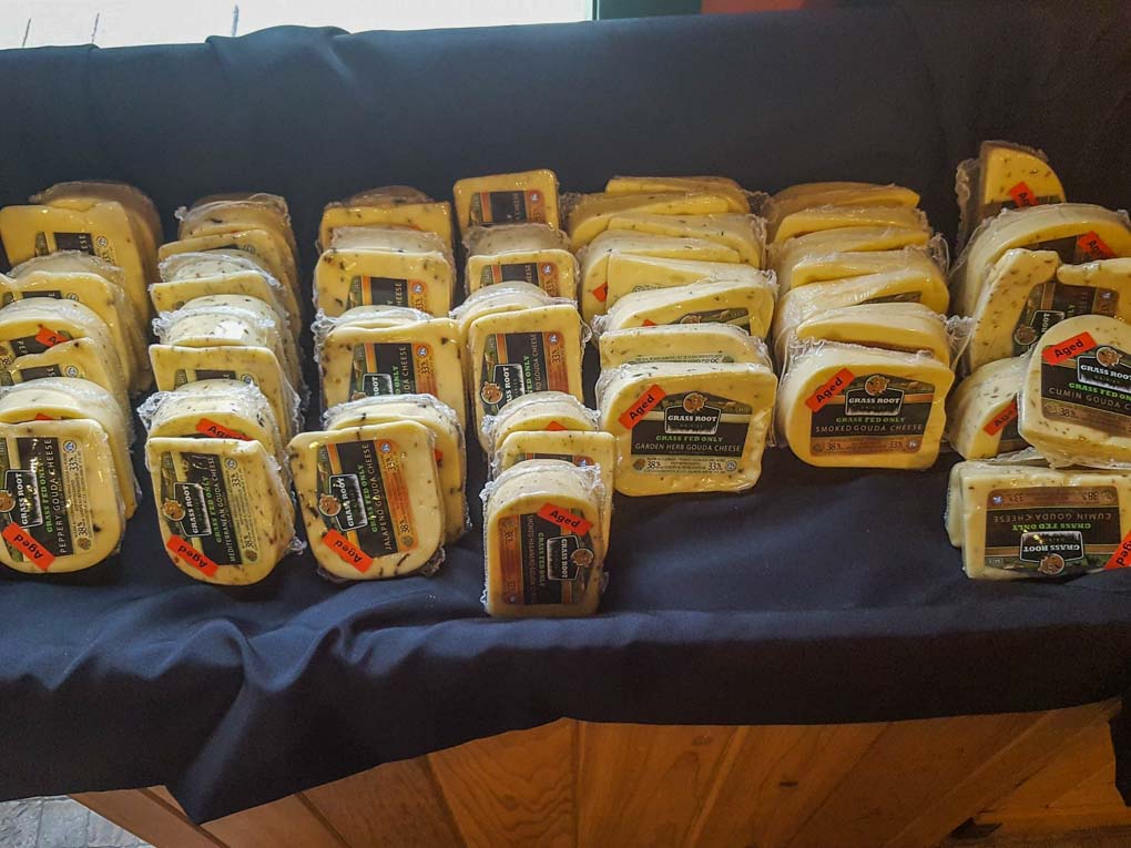 Cheese at Grass Root Dairies