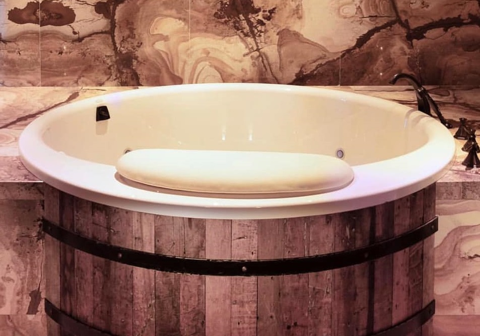 the steam camber at Miraj Hammam Spa in vancouver