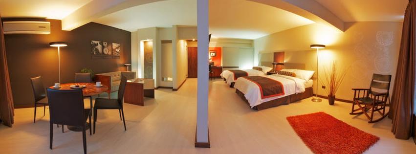 a room in Autentico Hotel in San Jose, Costa Rica