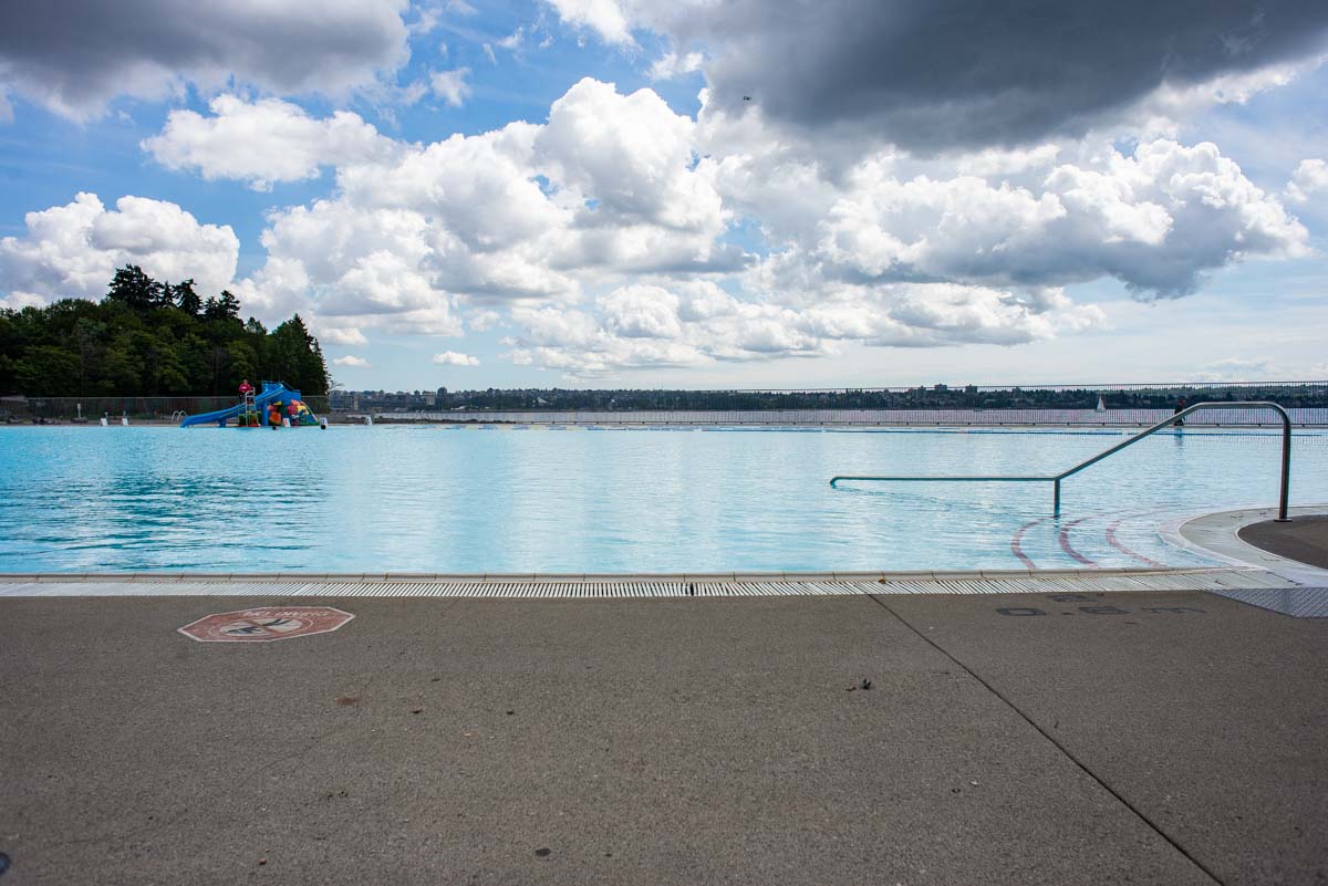 Second Beach outdoor pool in Stanley Park