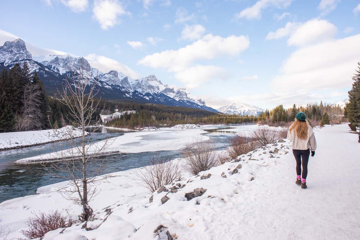 A a walking tour through Canmore!