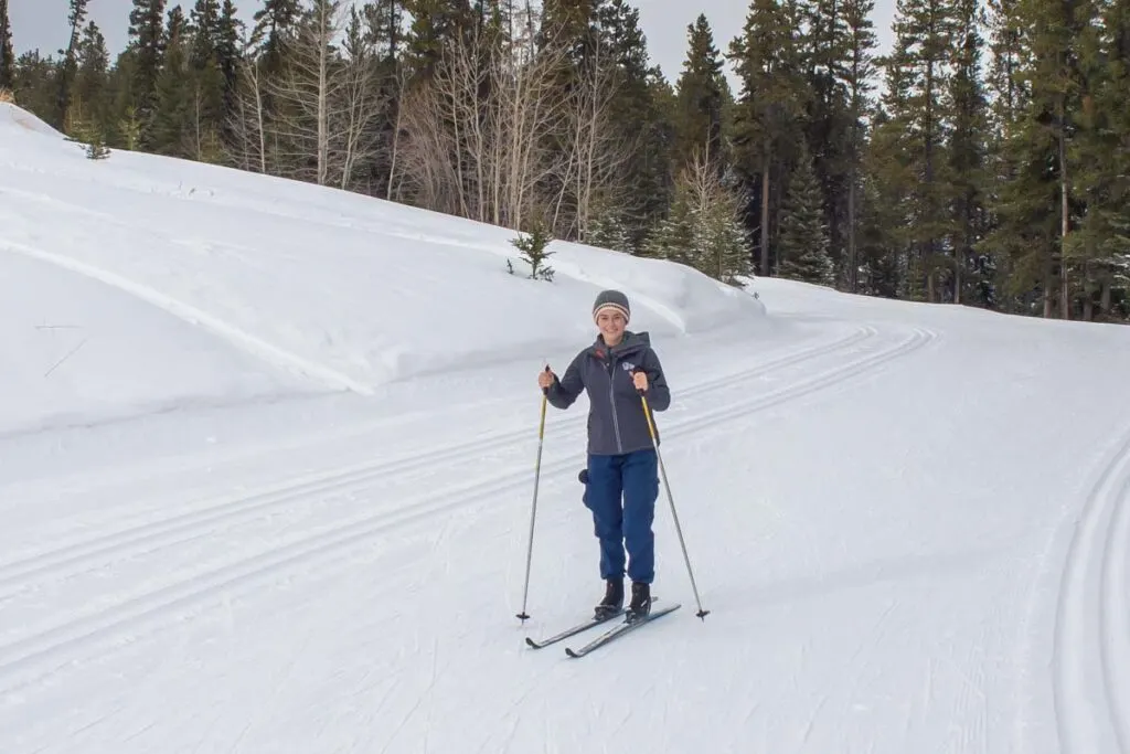 Cross country skiing in Whistler, BC