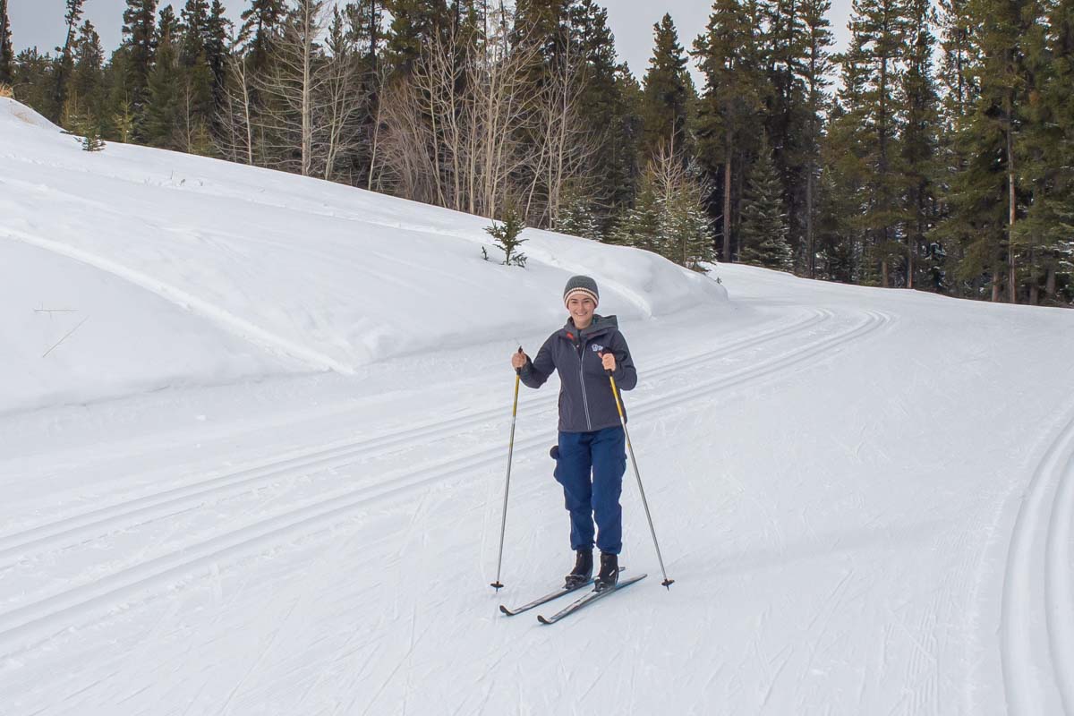 Cross country skiing in Whistler, BC