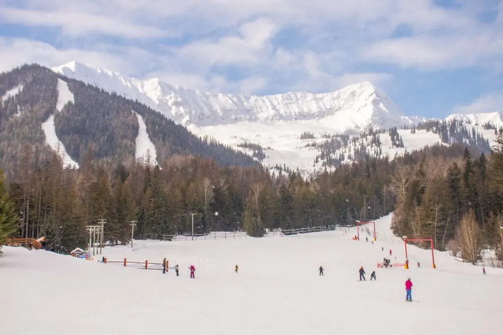 Fernie Alpine Resort in winter
