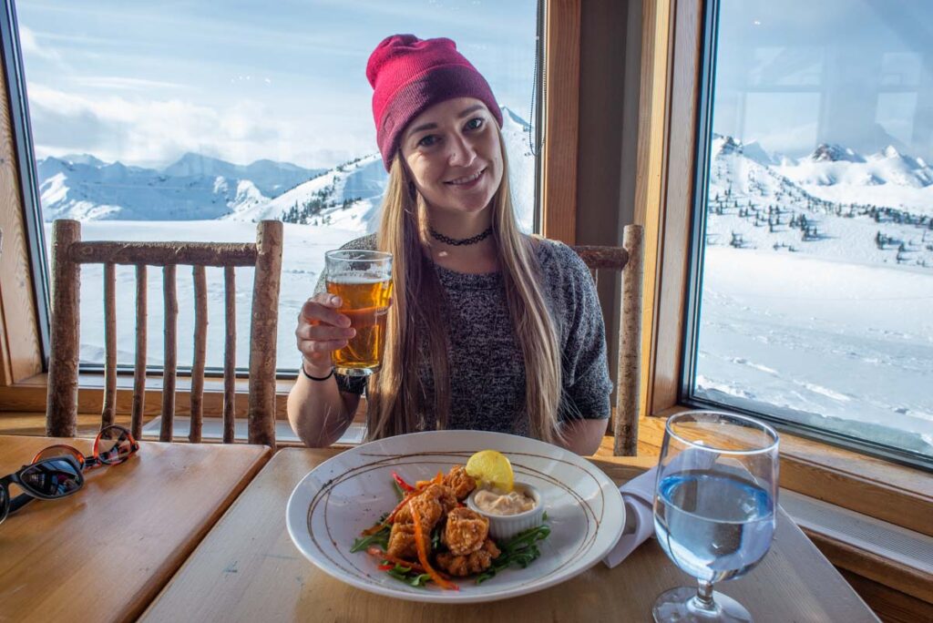 Lunch at Eagle’s Eye, Golden, BC