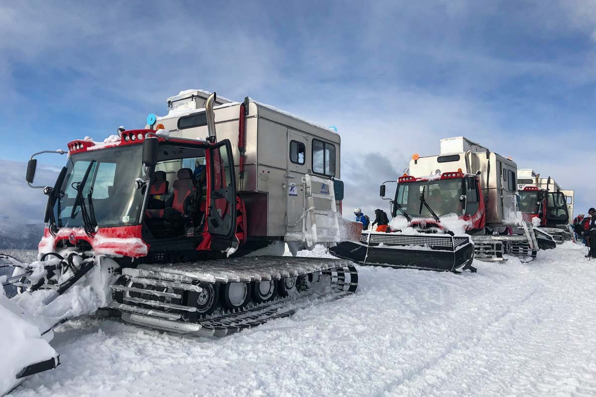 K3 Cat skiing in Revelstoke, BC