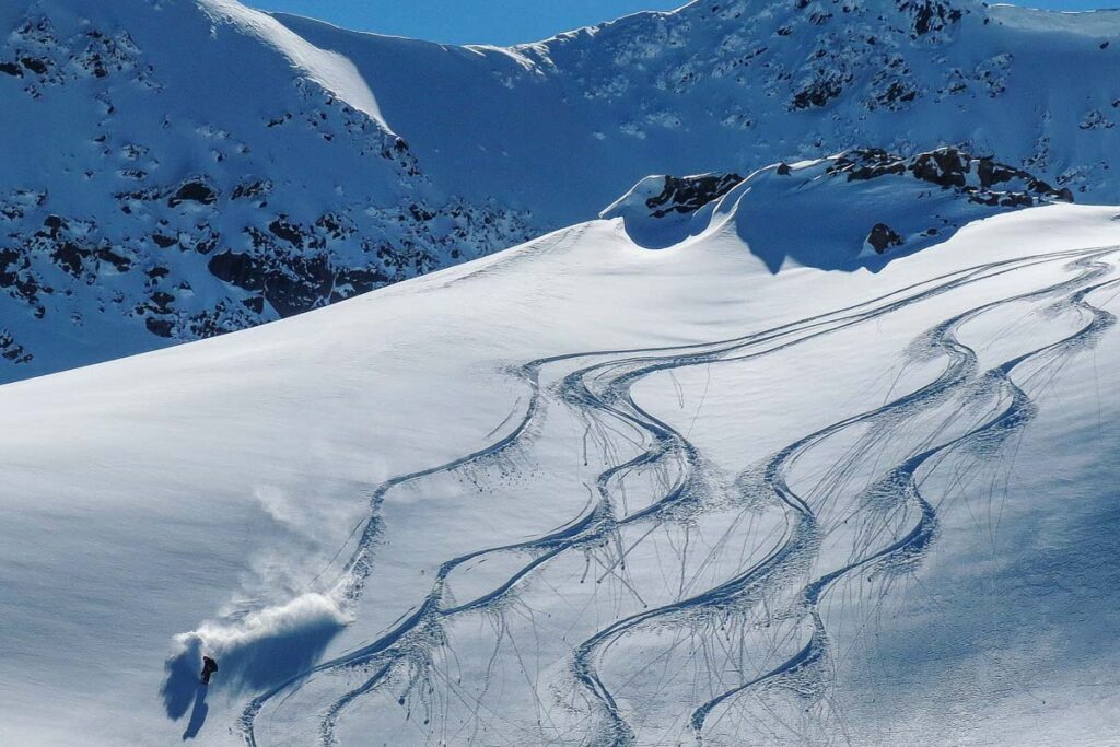 Heli skiing in Golden, BC