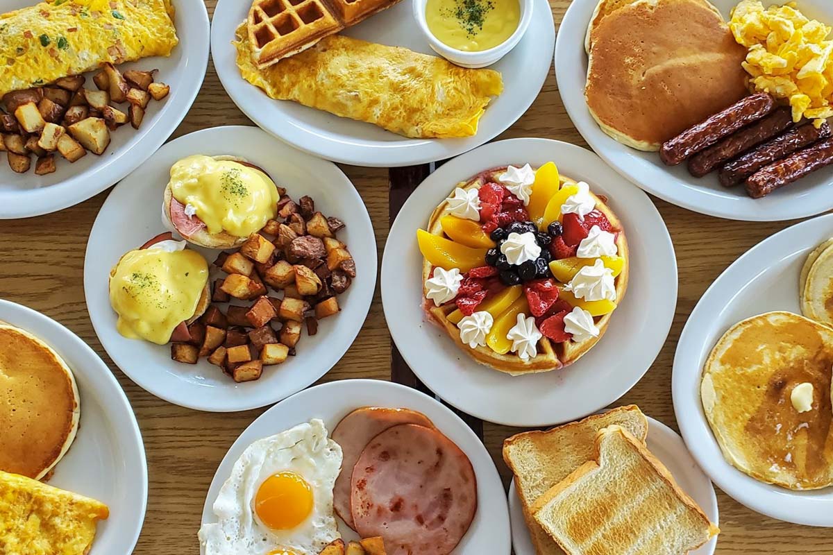 Food at WHIFS Flapjack House, Drumheller