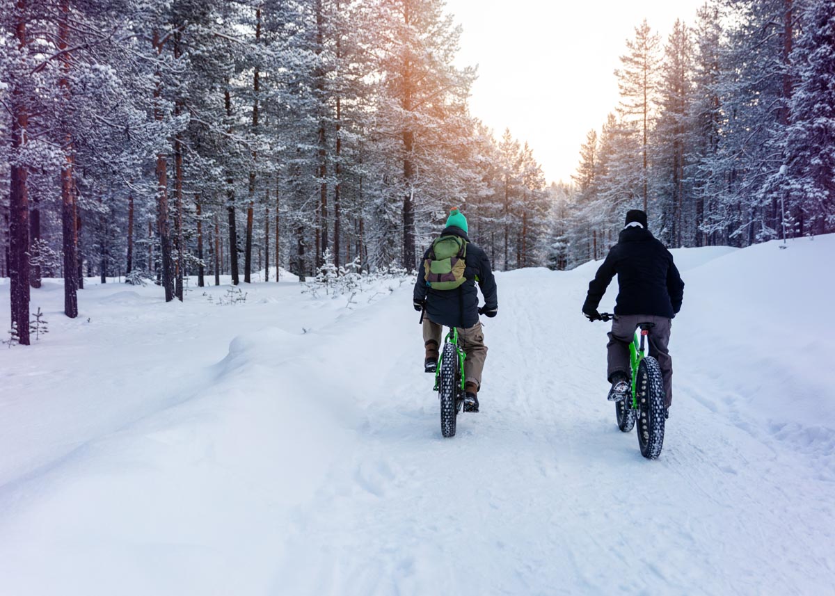 Fat biking in Canada