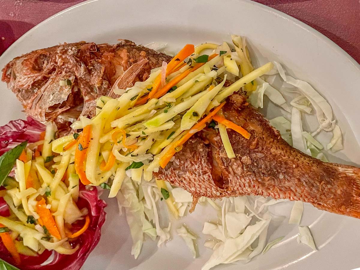 Fish at Archie's Wok