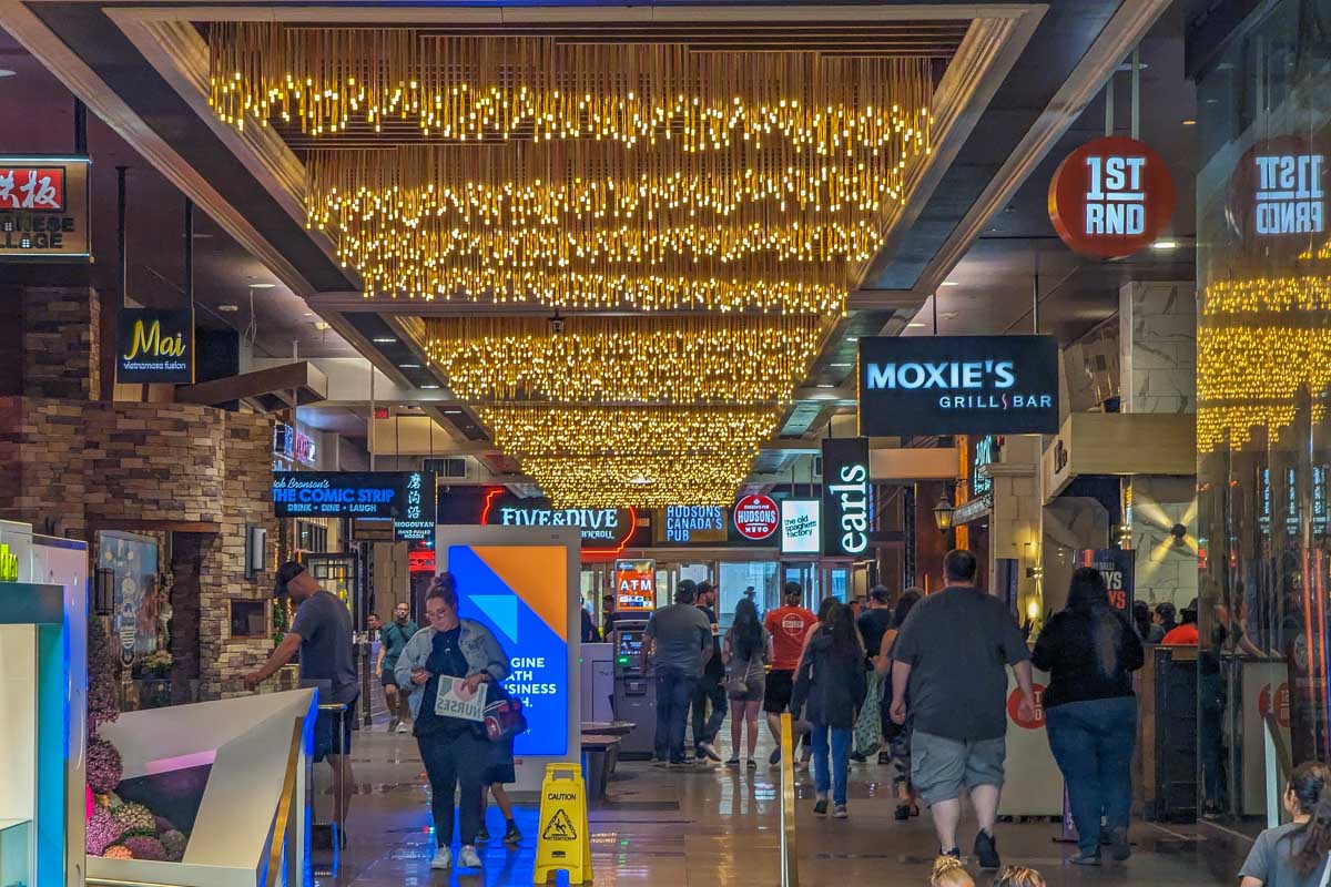 Bourbon Street in the West Edmonton Mall, Alberta