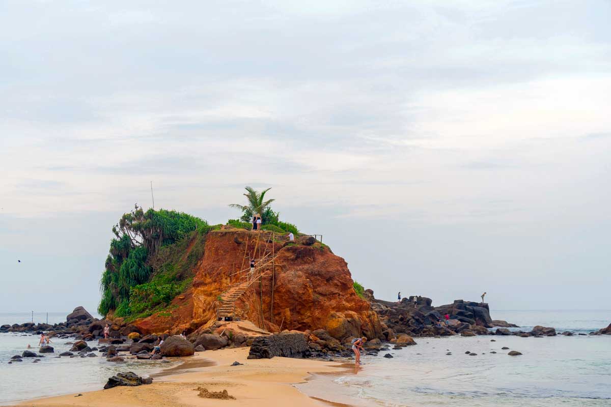 Parrot Rock in Mirissa Sri Lanka
