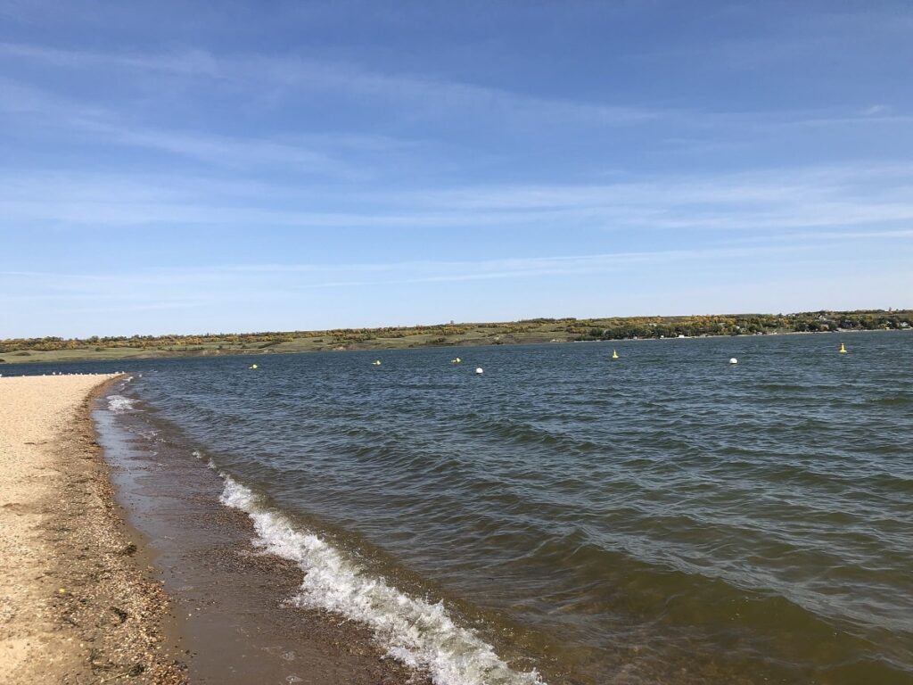 Regina Beach on a sunny day