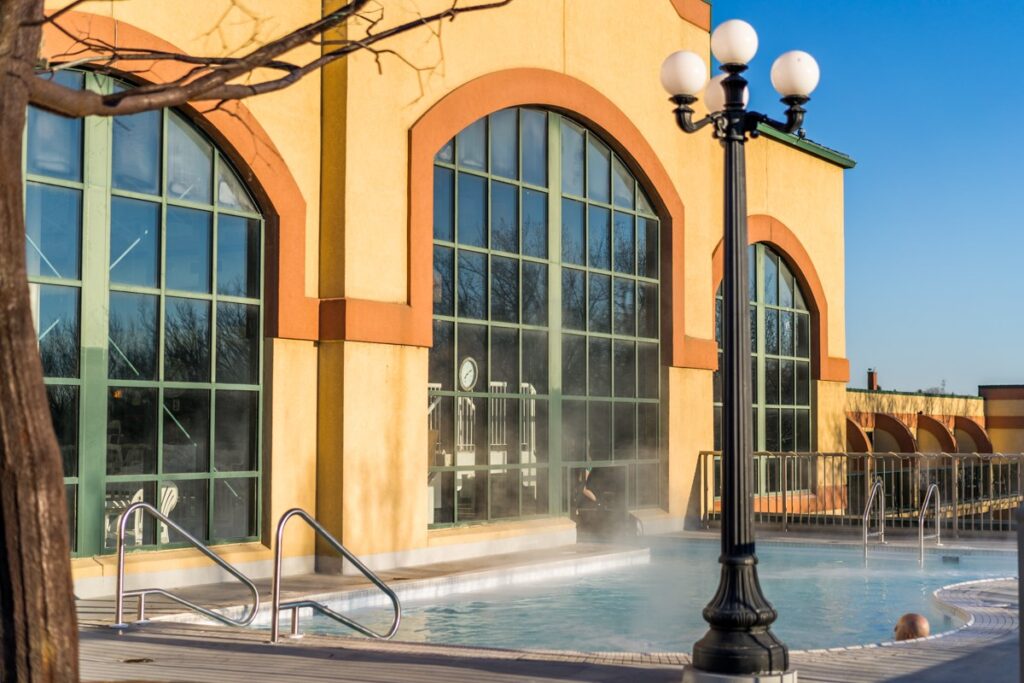 The Temple Gardens Hotel and Spa outdoor geothermal pool